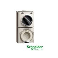 Ổ cắm có công tắc Schneider IP66 S56C320GY