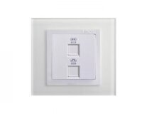 Ổ cắm điện thoại đôi Simon 80488