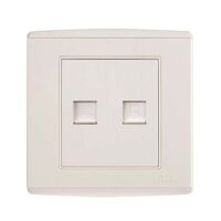 Ổ cắm điện thoại và mạng UTEN V4.0G-TELPC