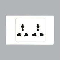 Ổ cắm đôi đa năng MPE A20UESM2N