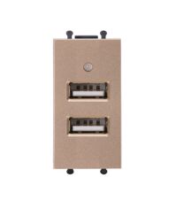 Ổ cắm đôi USB Uten Q120-2USB