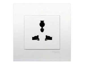 Ổ cắm đơn 3 chấu đa năng Schneider 13A KB413S