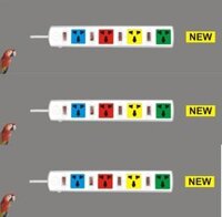 Ổ cắm Lioa 4DOF52N (4DOF52WN) - 5mx2