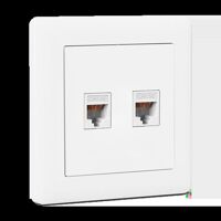 Ổ cắm mạng đôi CAT5E BR044201