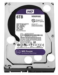 Ổ cứng chuyên dụng cho camera HDD Western Purple WD60PURZ - 6TB