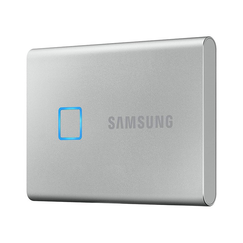 Ổ Cứng Di Động SAMSUNG T7 Touch 500GB SSD USB 3.2 Gen 2 Silver (MU-PC500S/WW)