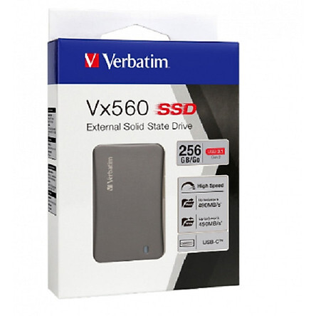 Ổ cứng di động SSD Verbatim VX560 256GB