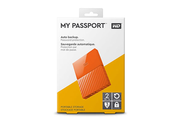 Ổ cứng di động WD My Passport WDBS4B0020BOR-WESN 2TB