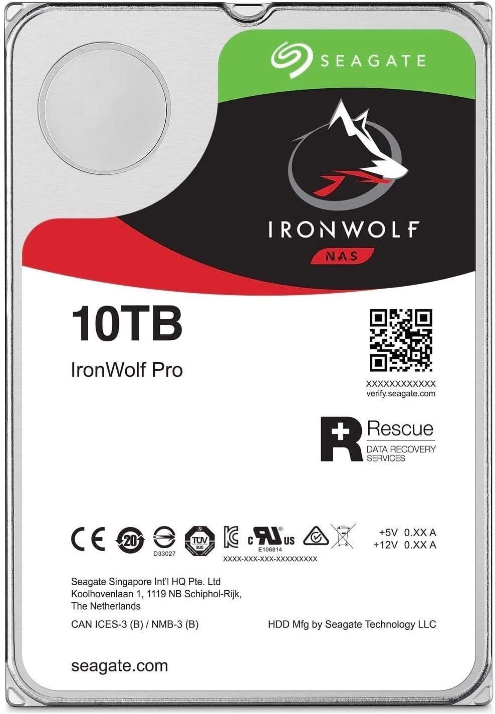 Ổ cứng HDD NAS Seagate Ironwolf Pro 10TB ST10000NE0008
