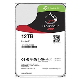 Ổ cứng HDD NAS Seagate Ironwolf 12TB 7200rpm 256MB ST12000VN0008