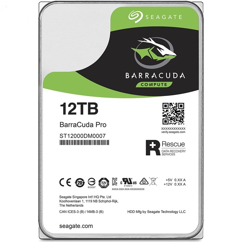 Ổ cứng HDD Seagate Barracuda Pro ST12000DM0007 12TB