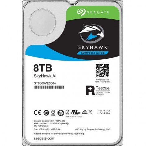 Ổ cứng HDD Seagate Skyhawk AI 8TB 7200rpm 256MB ST8000VE0004