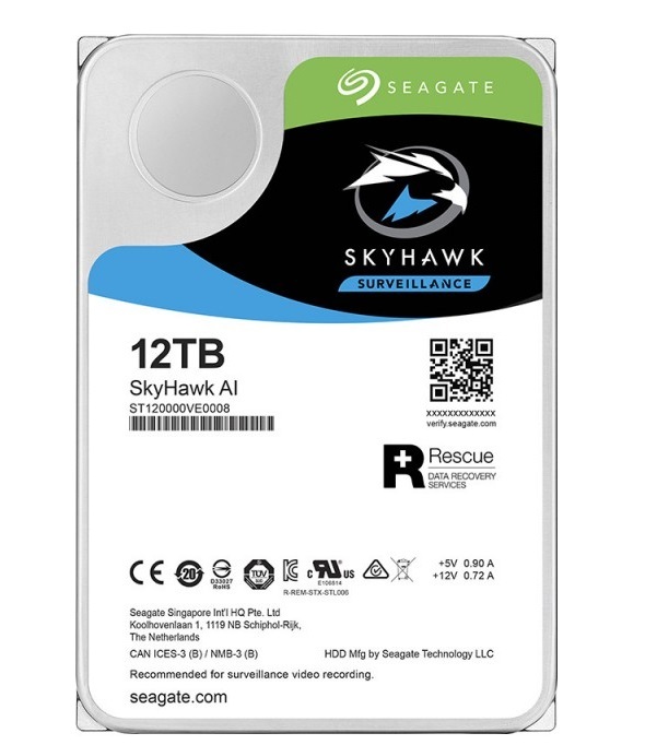 Ổ cứng HDD Seagate SkyHawk AI ST12000VE0008 12TB