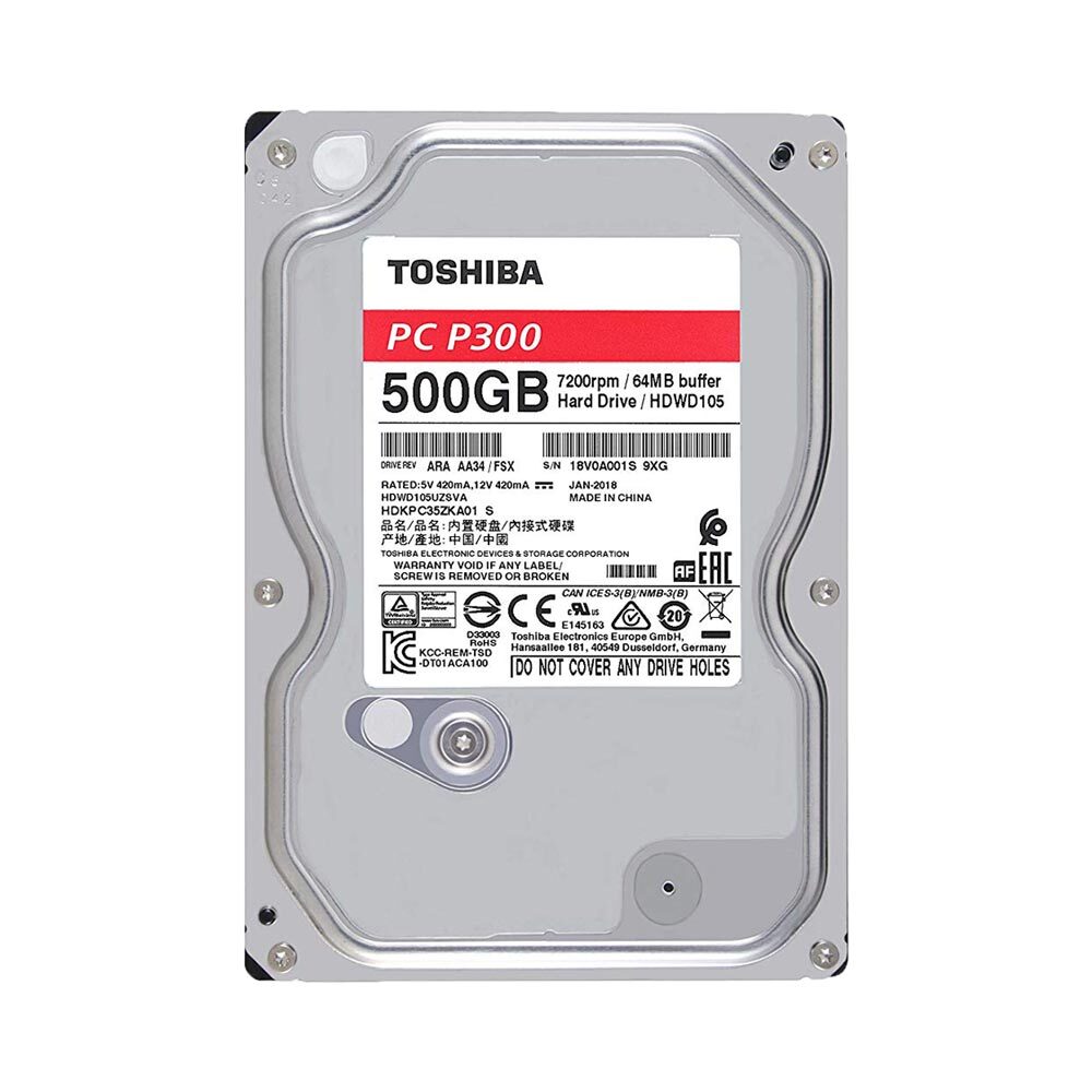 Ổ cứng HDD Toshiba P300 HDWD105UZSVA 500GB