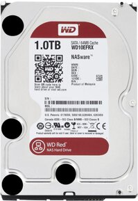 Ổ cứng HDD Western WD Caviar Red - 1TB/ 7200rpm/ 64MB/ Sata 3/ 3.5" - WD10EFRX