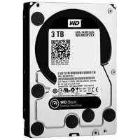 Ổ cứng HDD Western WD Caviar Black 3TB/ 7200Rpm/ Cache 64M/ Sata 3 (6.0 GB/s)