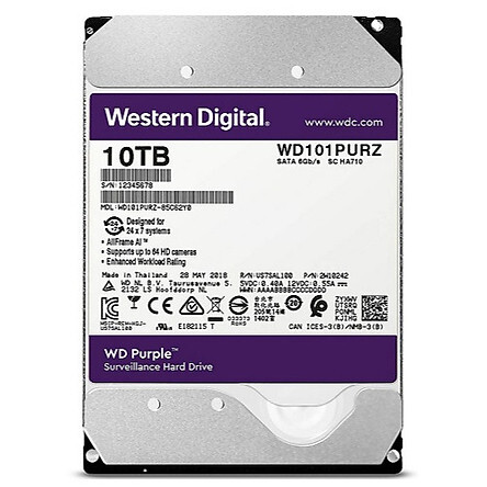 Ổ cứng HDD Western WD101PURZ 10TB