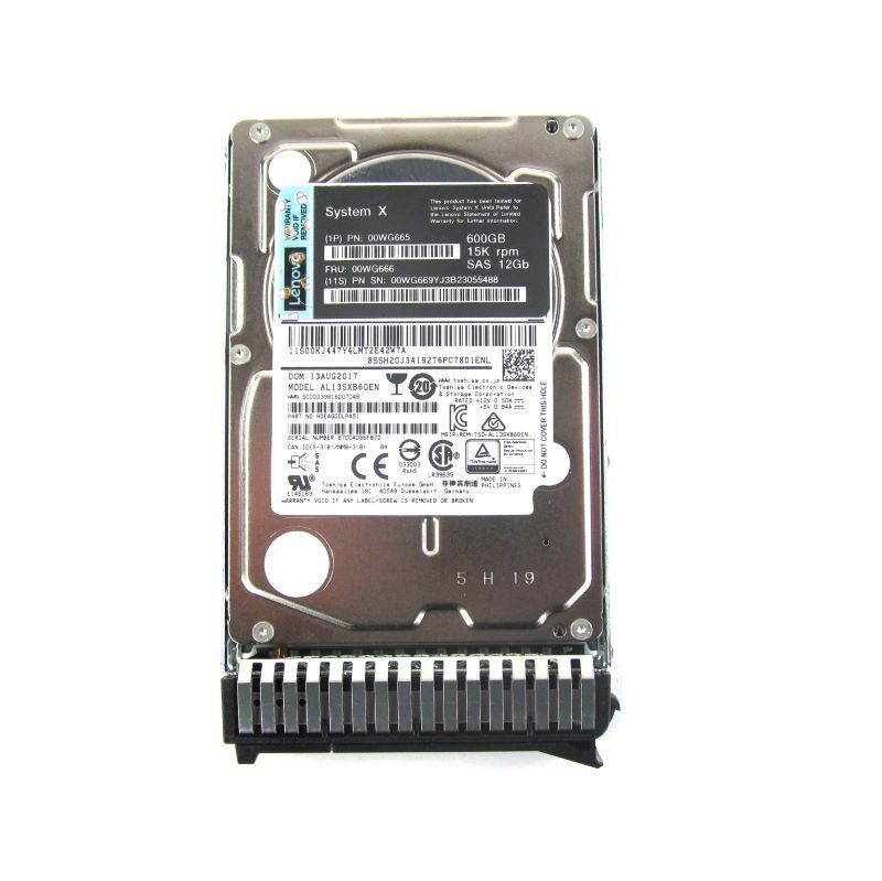 Ổ cứng IBM 600GB 15K 12Gbps SAS 2.5" G3HS HDD 00WG665
