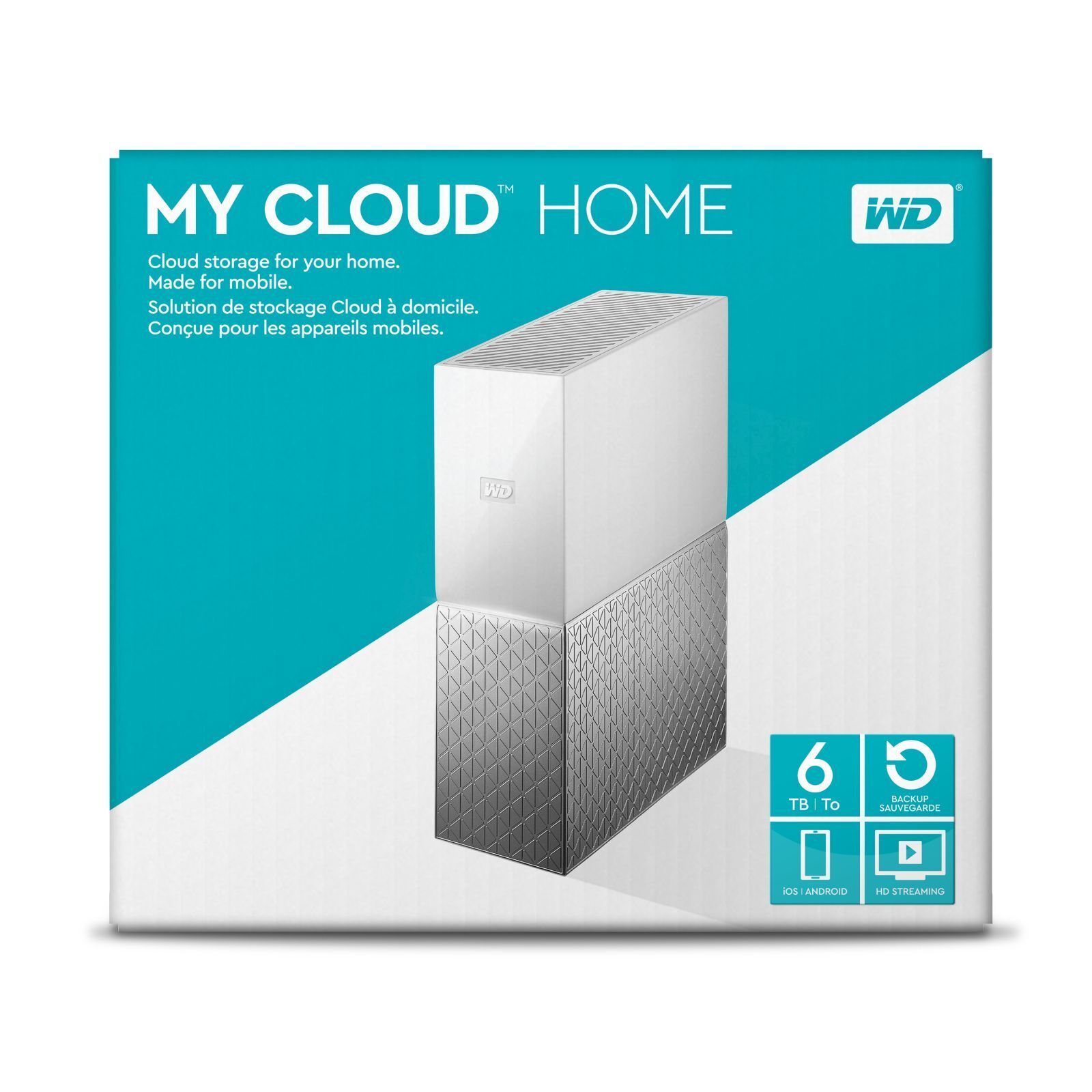 Ổ cứng mạng WD My Cloud Home 6TB WDBVXC0060HWT