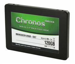 Ổ cứng Mushkin Chronos 120GB/ 2.5"/  Sata 3 (Đọc 555MB/s - Ghi 515MB/s)