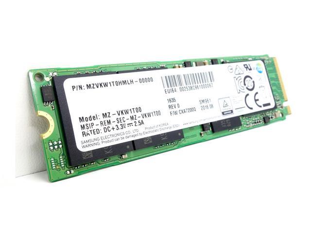 Ổ cứng SSD Samsung OEM M2 PCIE NVME SM961 - 1TB (MZVKW1T0HMLH)