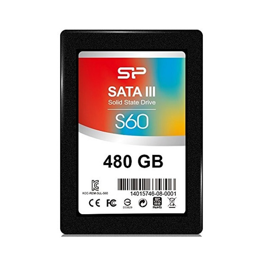 Ổ cứng SSD SILICON POWER S60 480GB SATA3 6Gb/s 2.5 inch SP480GBSS3S60S25