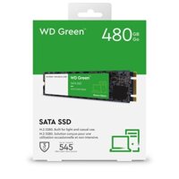 Ổ cứng SSD Western Digital Green 480GB M.2 2280 Sata III (WDS480G3G0B)