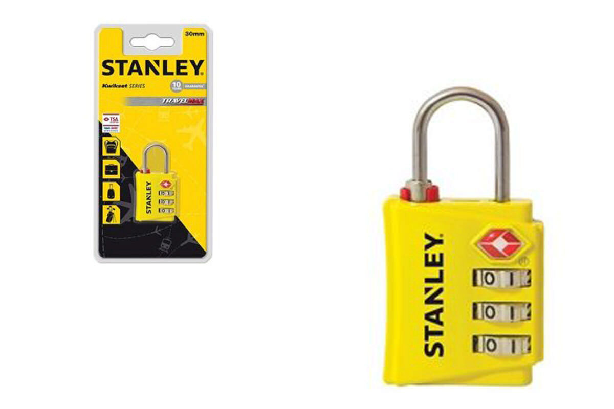 Ổ khóa số du lich Stanley S742-056 - 30mm, 3 mã số