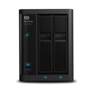Ổ lưu trữ mạng (NAS) Western Digital My Cloud EX2100 4Tb Gigabit Ethernet x2, USB 3.0 x2