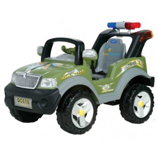 Ô tô điện trẻ em QC-618 - Kiểu dáng xe cảnh sát