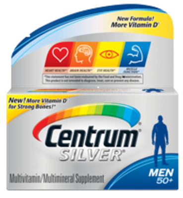 Vitamin tổng hợp cho nam trên 50 tuổi Centrum Sliver Men 50+ 