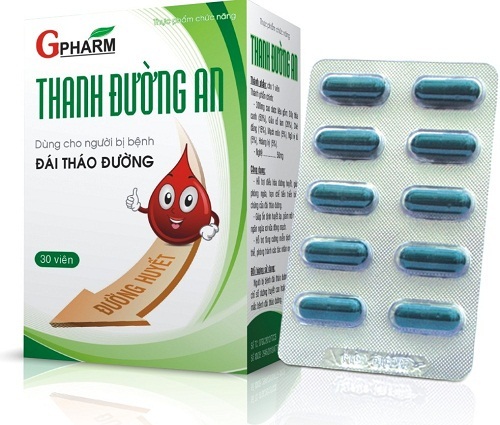 Viên uống giảm đường huyết Thanh Đường An 