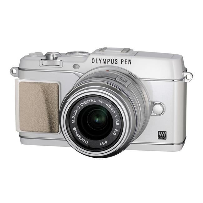 Máy ảnh Olympus PEN E-P5 16.1MP Trắng bạc kèm ống 14-42mm