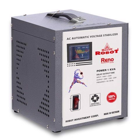 Ổn áp Robot 1 pha Reno 1KVA (90V - 250V)