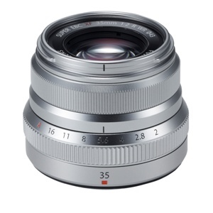 Ống kính Fujifilm XF35mm F2 R WR - màu đen/ bạc