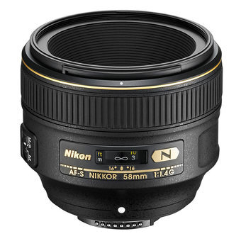 Ống kính Nikon AF-S Nikkor 58mm F1.4 (f/1.4) G