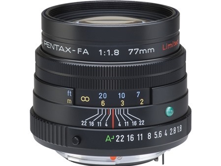 Ống kính Pentax smc FA 77mm F1.8 Limited