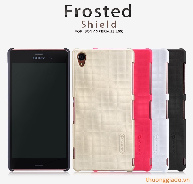 Ốp lưng Xperia Z3 Nillkin Frosted Shield
