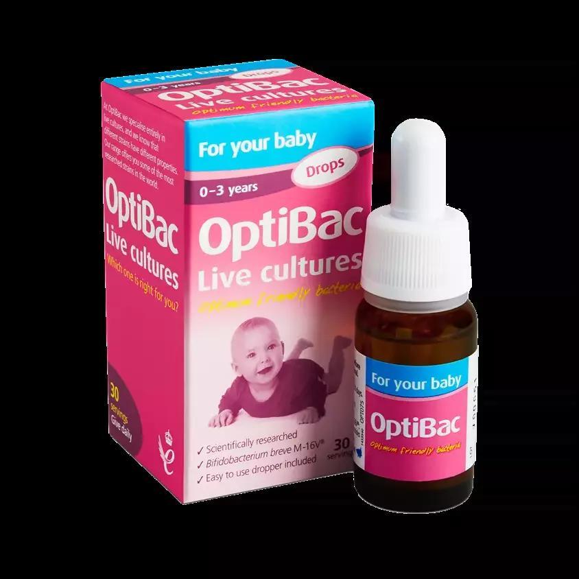 Optibac for your baby drops 0-3 years (Optibac giọt)