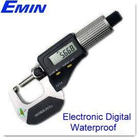 Panme đo ngoài điện tử chống nước Metrology EM-9003W