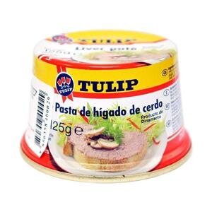 Pate gan heo nấm 125gr Tulip