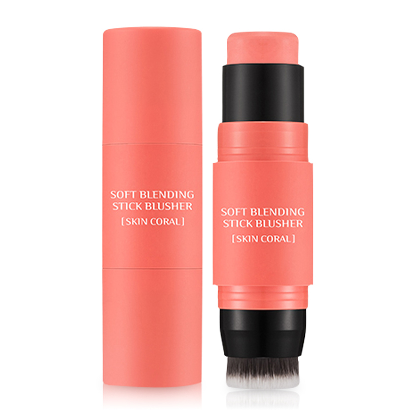 Phấn má dạng kem Missha M Soft Blending Stick Blusher #03 Skin Coral