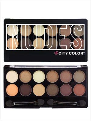 Phấn mắt City Color Nudes Eye Shadow Palette