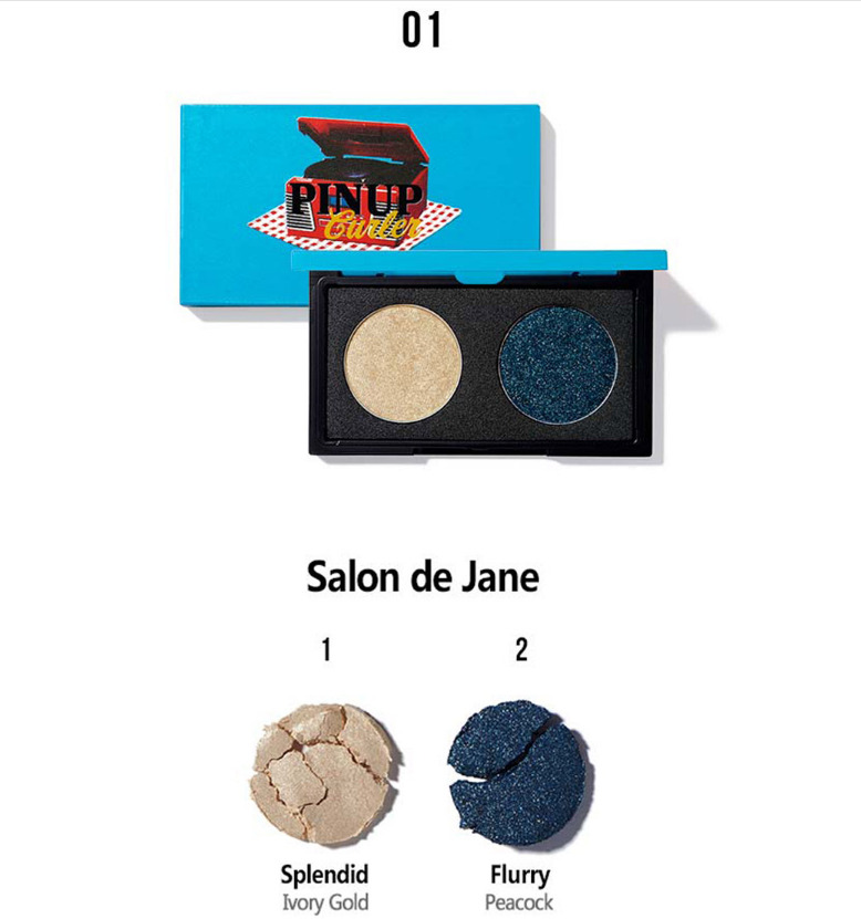 Phấn mắt Espoir Pinup Curler Eyeshadow Duo