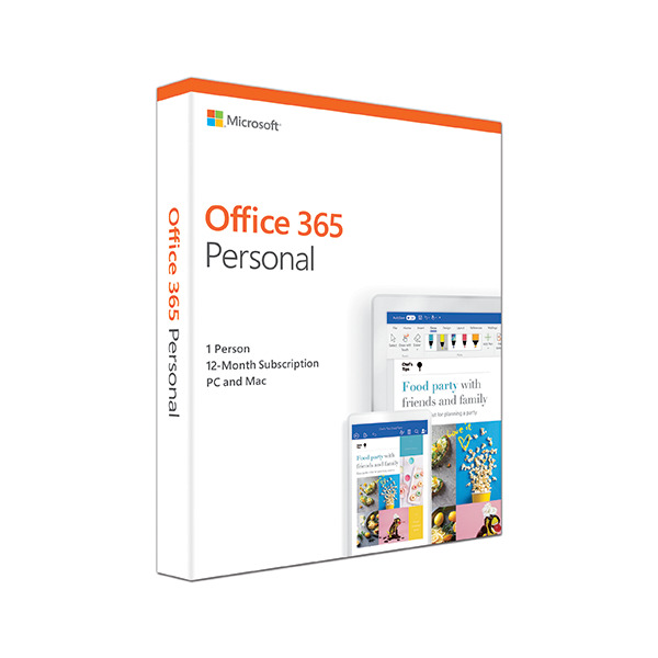 Phần mềm Microsoft Office 365 Personal English APAC EM Subscr 1YR Medialess P4 QQ2-00807