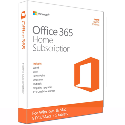 Phần mềm Microsoft Office 365 Home English APAC 6GQ-00757