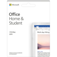 Phần mềm Microsoft Office Home and Student 2019 English APAC EM Medialess 79G-05066