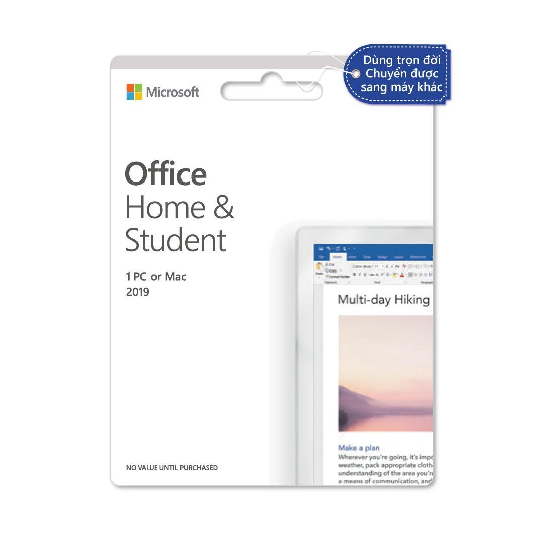 Phần mềm Office Home & Student 2019 79G-05020