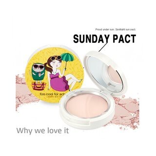 Phấn nền Too Cool For School SunDay Pact SPF50 PA++ 10g