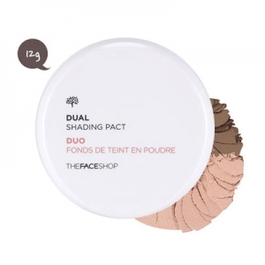 Phấn tạo khối The Face Shop Dual Shading Pact